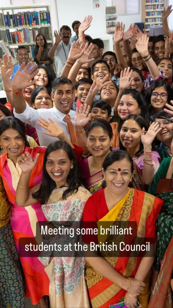 Rishi Sunak Visit India G20 Summit  Instagram Post POVBharat
