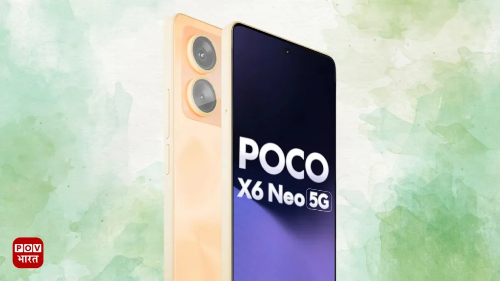 Purple POCO X6 Neo 5G Mobile