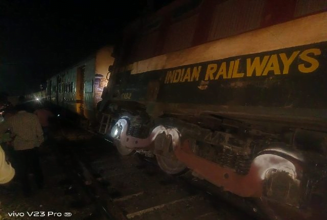 Train Derailed in Andhra Pradesh